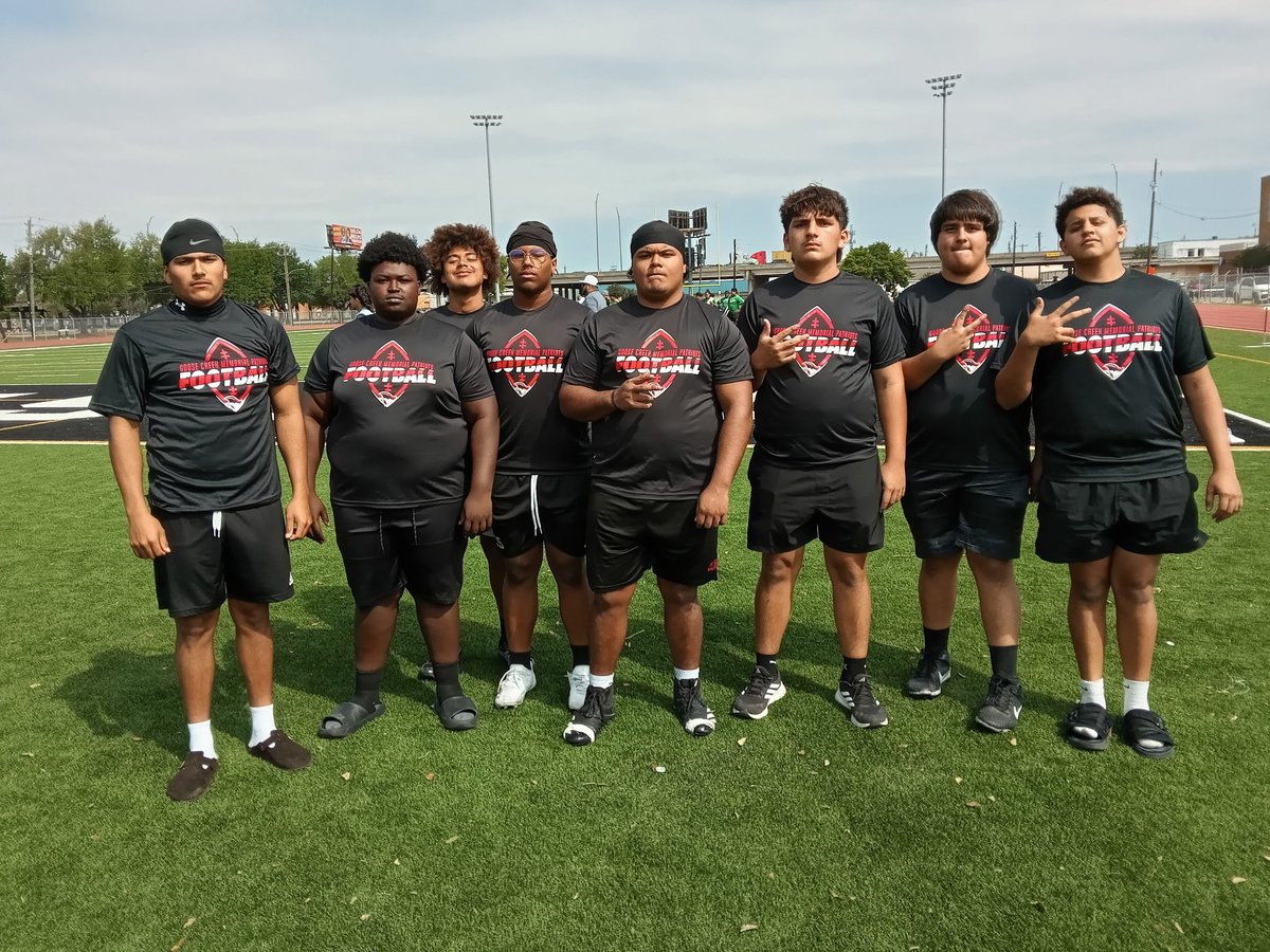 Coach_JCleve's tweet image. Shoutout to the GCM Patriots for competing in the Pasadena Big Man Challenge yesterday! 💪 Proud of the hard work, effort, and representing the program the right way. Keep grinding and getting better! @GcmPatriot @Will_Gilchristt  @RodneyLemons1 #COUNTonME
