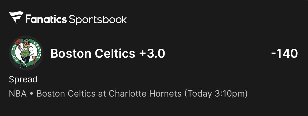 StripsPicks's tweet image. Another Freeeeskiiiii

Celtics +3

#Gambling𝕏 #FreePlays #NBA