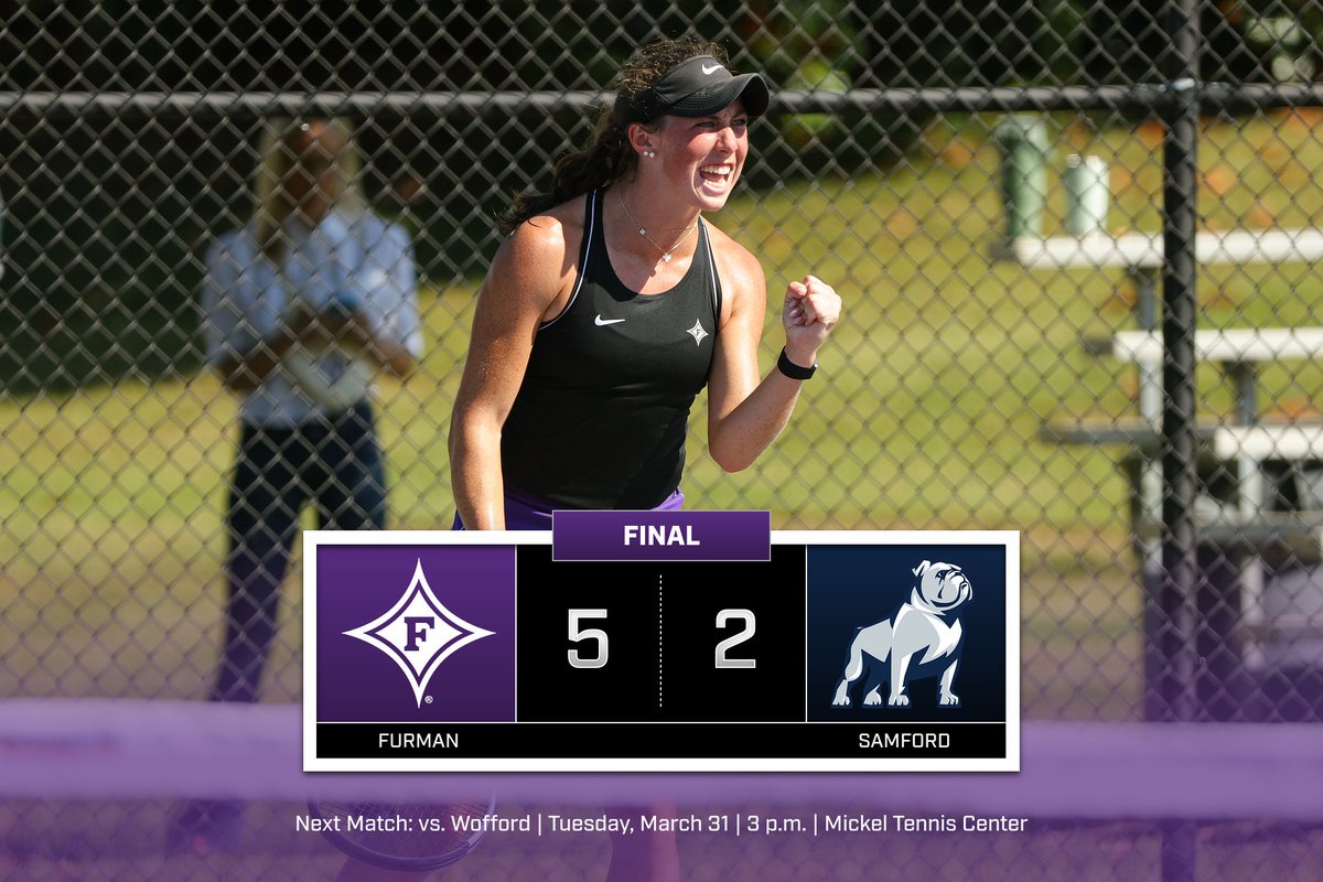 FurmanWTennis's tweet photo. #DinsWin https://t.co/LCvb255MEi