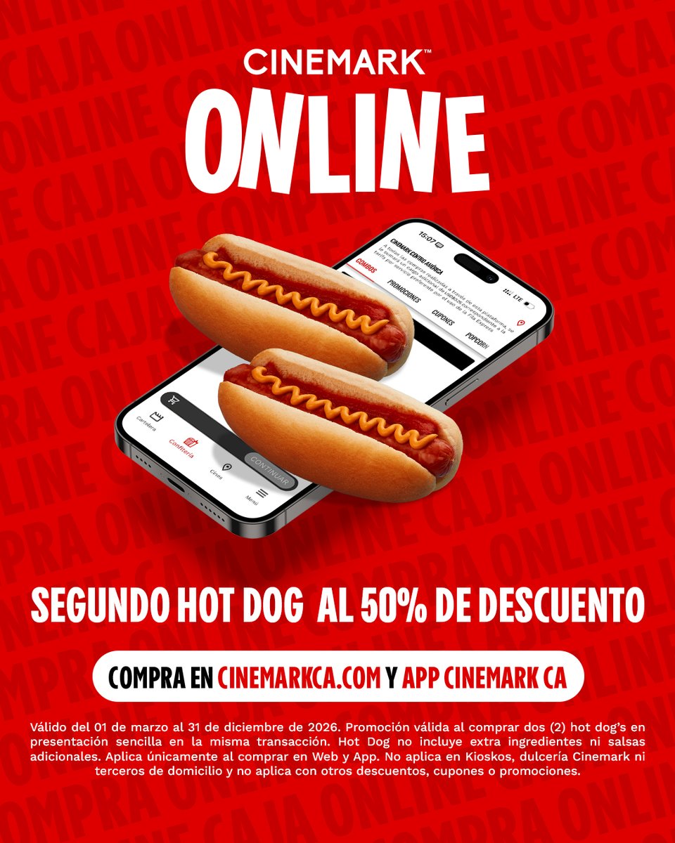 Cinemark C.A. tweet media