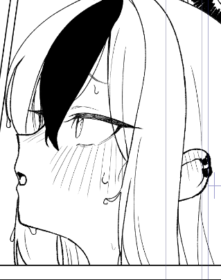 お顔描くの楽しい 