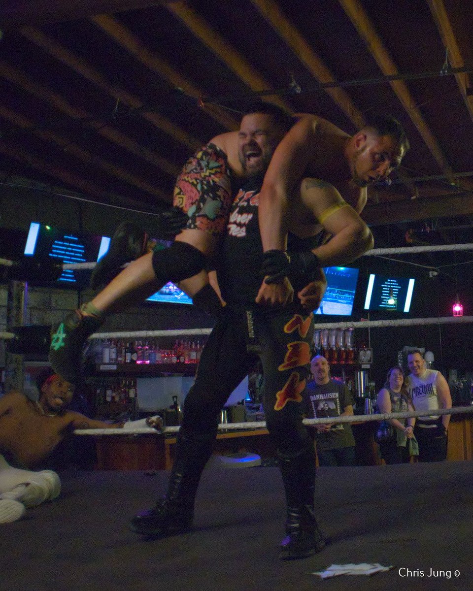 Rudo_Rampage's tweet photo. Sensei Corey Kreese is showing his mastery.
#StonerU #Wrestling @StonerUdojo https://t.co/dvluowO161