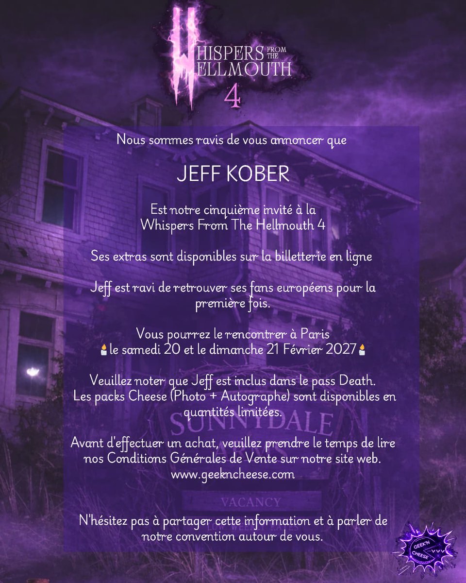 Geek'n Cheese tweet media