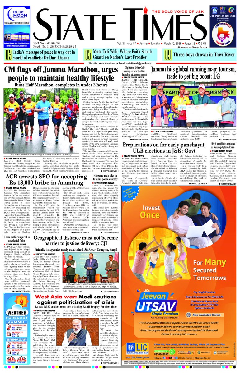 State Times tweet media