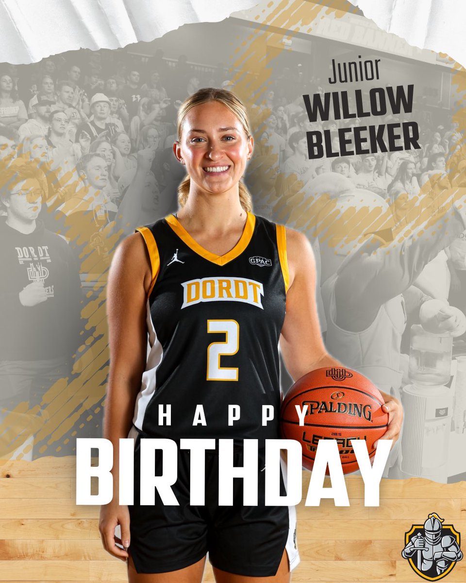 DordtWBB's tweet image. Happy birthday, Willow! Hope you have the best day! 🥳🎉
#happybirthday #hbd #birthdayfun