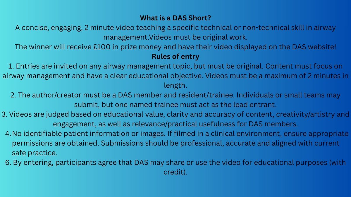 Difficult Airway Society (DAS) Residents tweet media