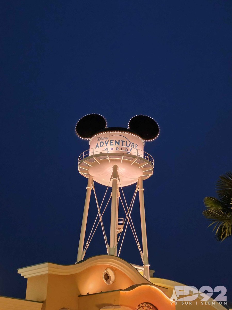 ED92Magic's tweet image. The Earffel Tower with new night time lighting and the new logo for Disney Adventure World ✨

Looking good!🤩

#DisneyAdventureWorld #DisneylandParis
