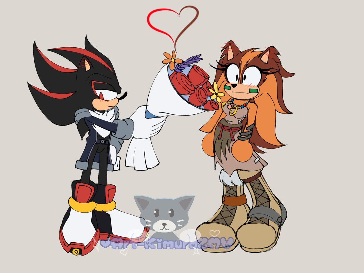I love this ship so much 🖤❤️🧡🤎
#ShadSticks
#ShadowTheHedgehog
#SticksTheBadger
#ShadowxSticks
#SonicAU
#Ship
#SonicTheHedgehogSeryldaCrystal