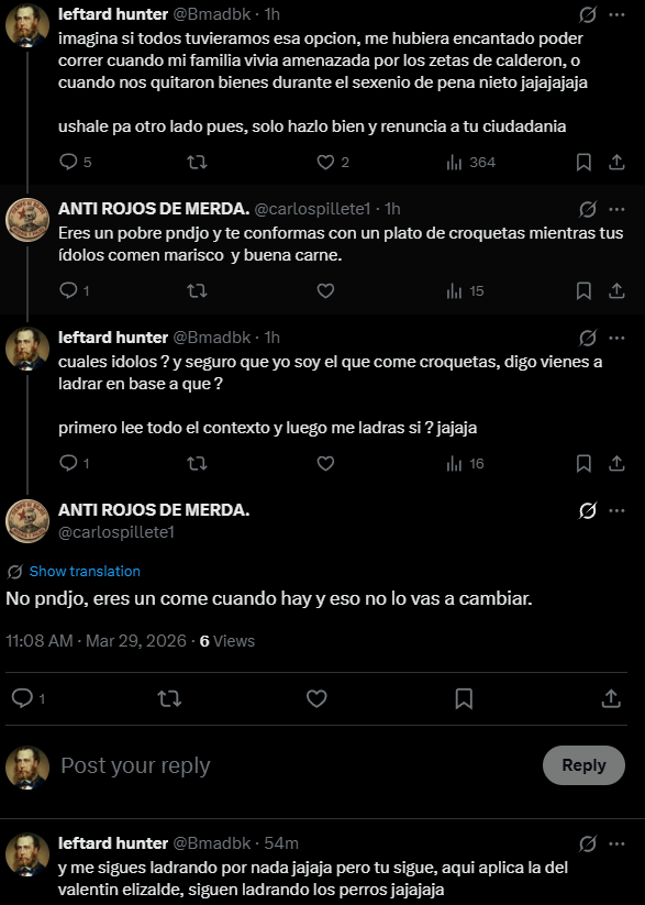 leftard hunter tweet media