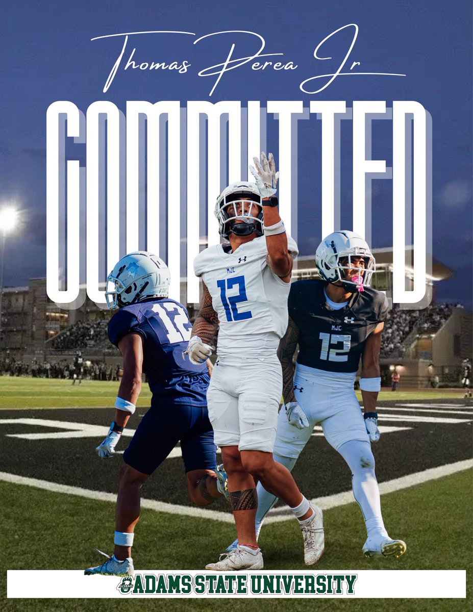 tommy_perea26's tweet photo. Thank you lord, I’m Committed!!! 
Let’s work! 
@CoachGallasASU @Coach_Kizewski @CoachRowlett @asugrizz_fb https://t.co/VZRJPjyPnQ