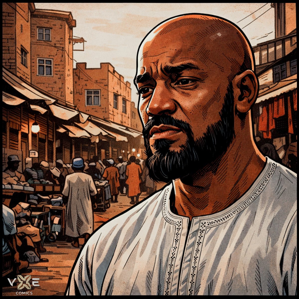 vxestudios_'s tweet photo. Ibrahim Shehu… before becoming Zaaminar.
He lost everything.

📍Ibrahim Shehu at Kurmi Market — Vortex Universe

🎬 Zaaminar: The Storm That Remembers | Official Trailer — 07.04.26
📖 Zaaminar Issue #1 — 09.06.26

Follow and turn on notifications and get a chance to be part of the Vortex Universe as a character.

#zaaminar #vxeuniverse #kurmimarket #arewa ⚡