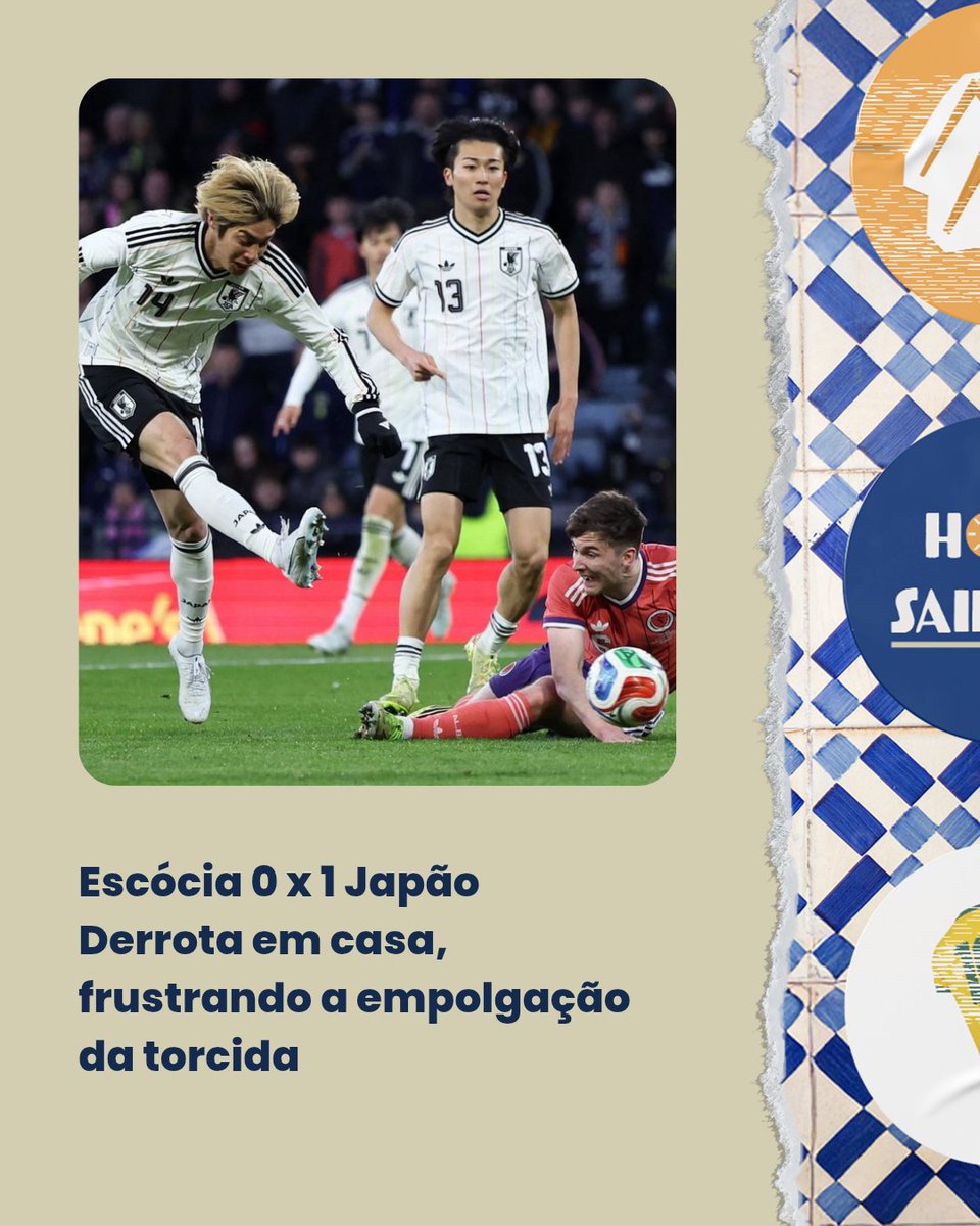 Seleção Brasileira perdeu da França, mas nossos adversários na fase de grupos da Copa do Mundo também não conseguiram bom resultados.

Marrocos 1 x 1 Equador
Escócia 0 x 1 Japão 
Haiti 0 x 1 Tunísia 

#copadomundo #fifaworldcup #futebol
