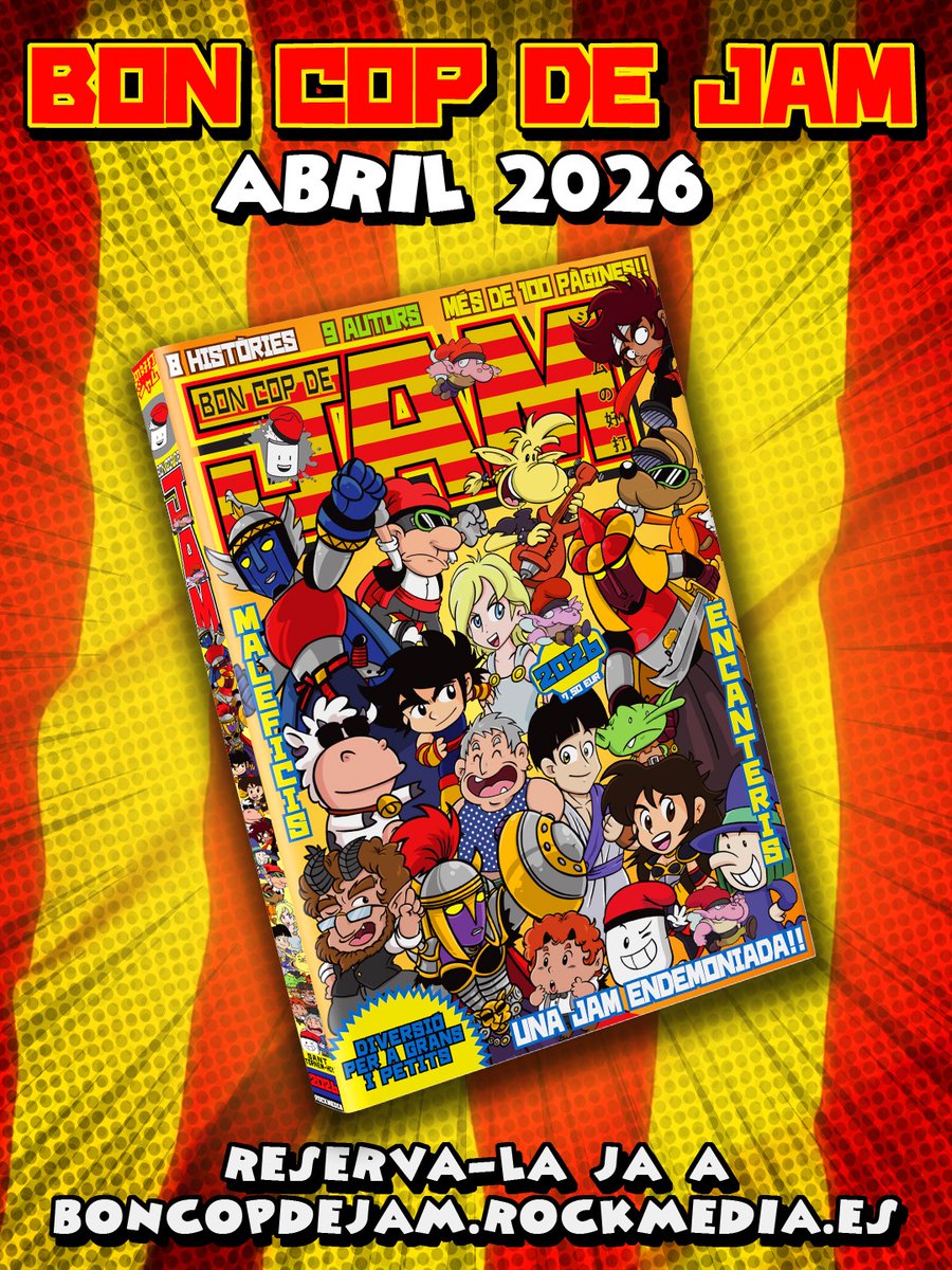 ONE-SHOT JAM 読み切りジャム (mejor fanzine 25 @MANGAbcn) tweet media