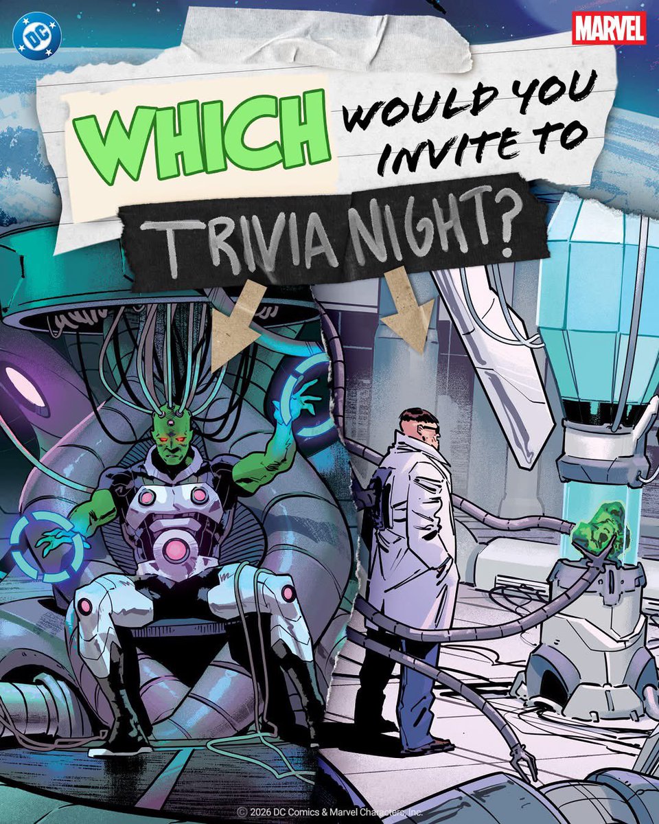 SuperheroTVcom's tweet photo. #SpiderMan #Superman #DoctorOctopus #Brainiac https://t.co/MHlcu6DWF7