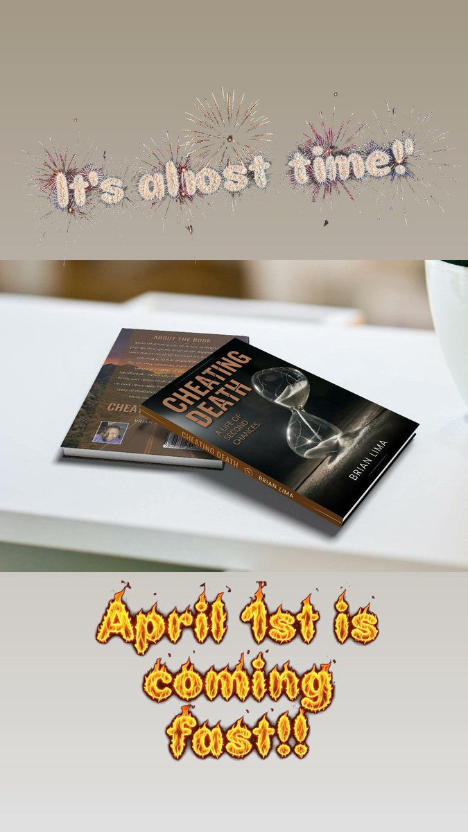 BLimaLand's tweet image. Are you ready for it?? #newbook #firstbook #youneedtobuythis #cheatingdeath As of April 1st, it'll be available in all formats! 

amzn.to/4chTxLd