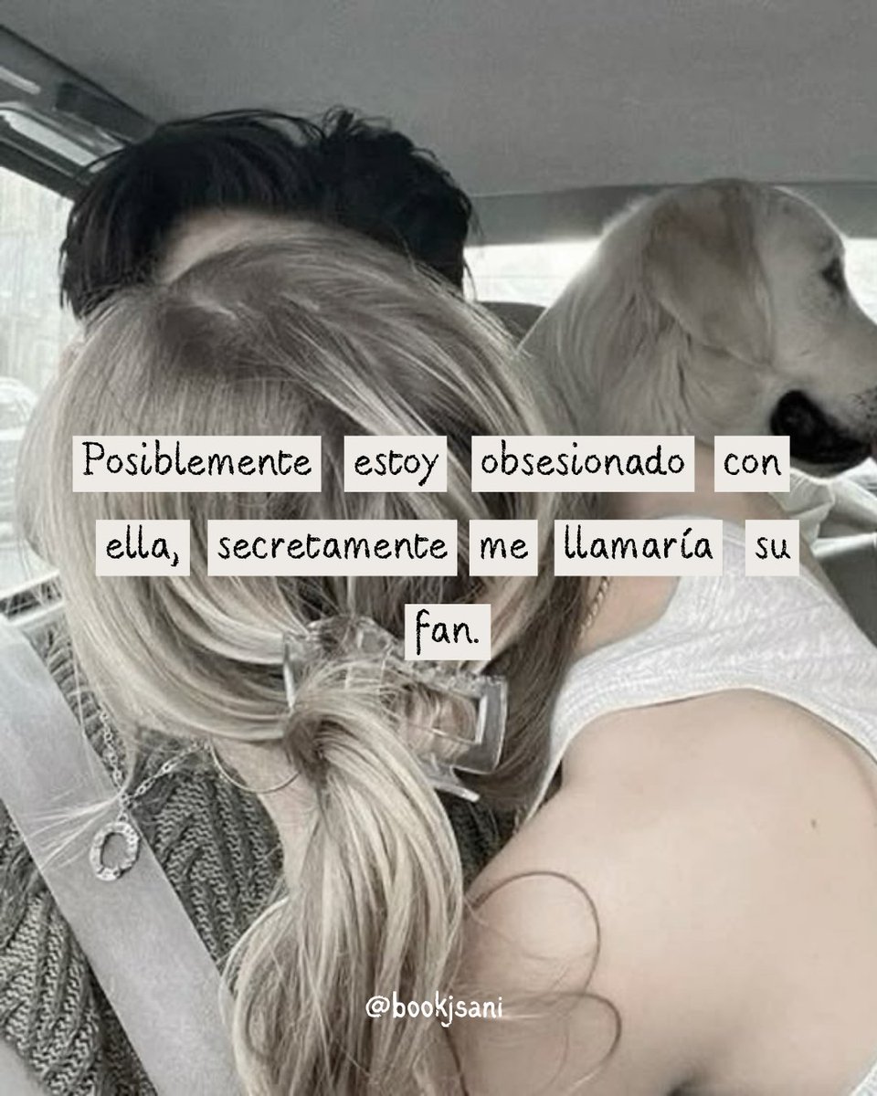 bookjsani's tweet photo. Ambos son sus fan https://t.co/wsU9KNRier