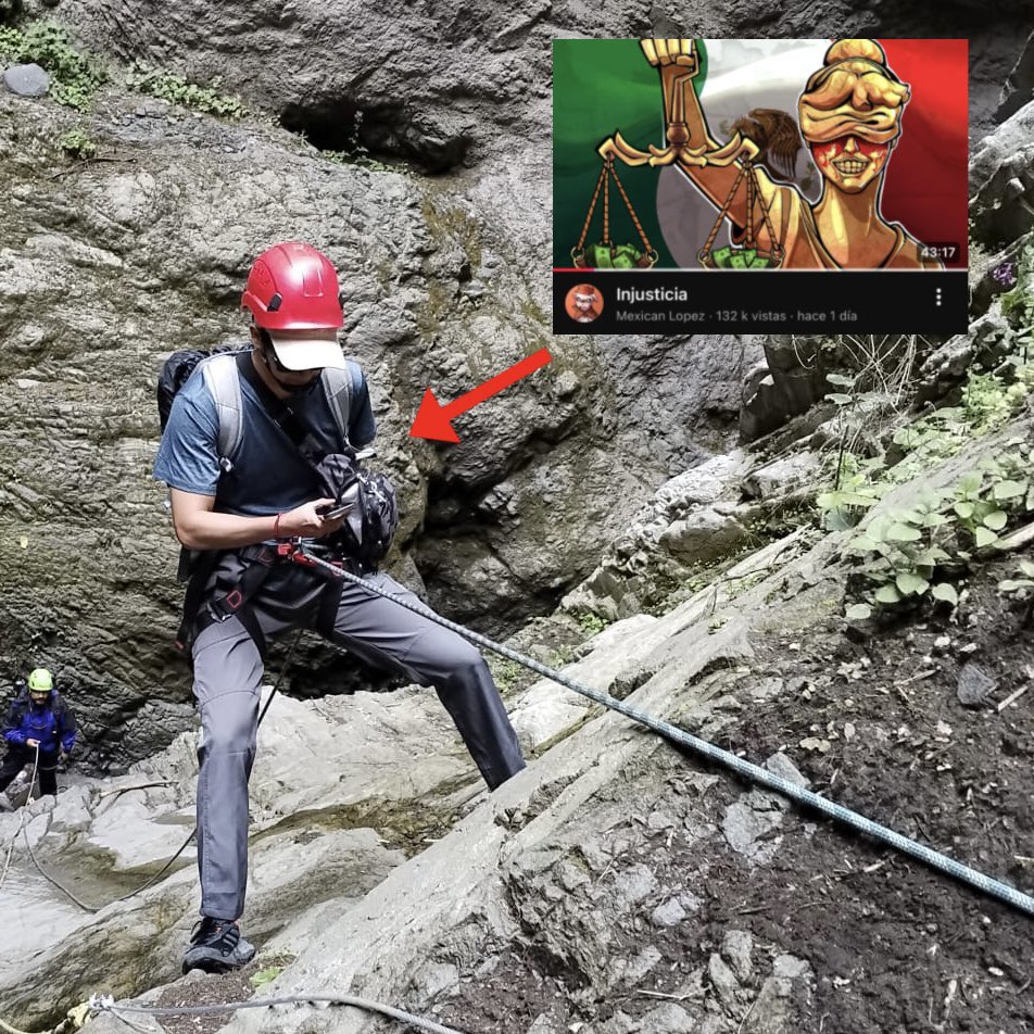 Ayer fui a escalar pero no perdí la oportunidad de ver el nuevo video de Mexican Lopez llamado injusticia wow muy buen video se los dejo abajo por si no lo han visto jeje los amo 💖
