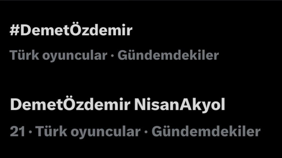 Demet Özdemir Media tweet media