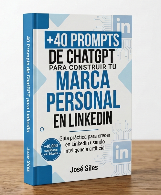 josesilesdata's tweet photo. TENGO +45,000 SEGUIDORES EN LINKEDIN.

Gracias a la Guía de +40 ChatGPT prompts👇

Y te la voy a dar GRATIS.

Para conseguirla:

1. Like y Repost ♻️
2. Comenta "Linkedin"
3. Sígueme (imprescindible para el DM)

(Solo durante 24h) https://t.co/VCP5uWmT0Z