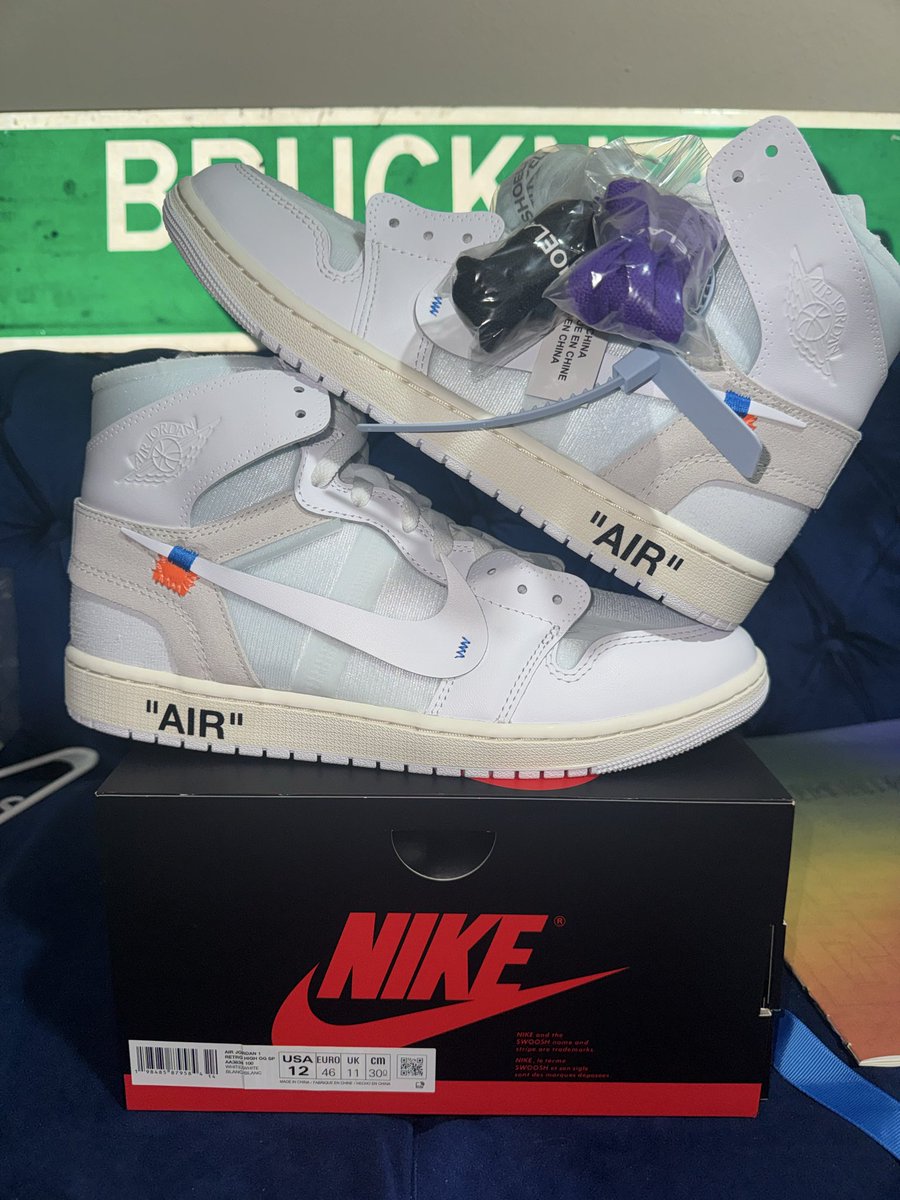 chasedamoney99's tweet photo. Air Jordan 1 Retro High Virgil Abloh Archive Alaska size 12 Available $700 @snkr_twitr @SnkrsStock @SneakerVisionz @EldenMonitors #vaa #jordan #jordan1 #virgilabloharchive #airjordan #fyp #forsale #dm #trending #newest #virgilabloh #virgil #abloh https://t.co/bP1Ytkqu3M