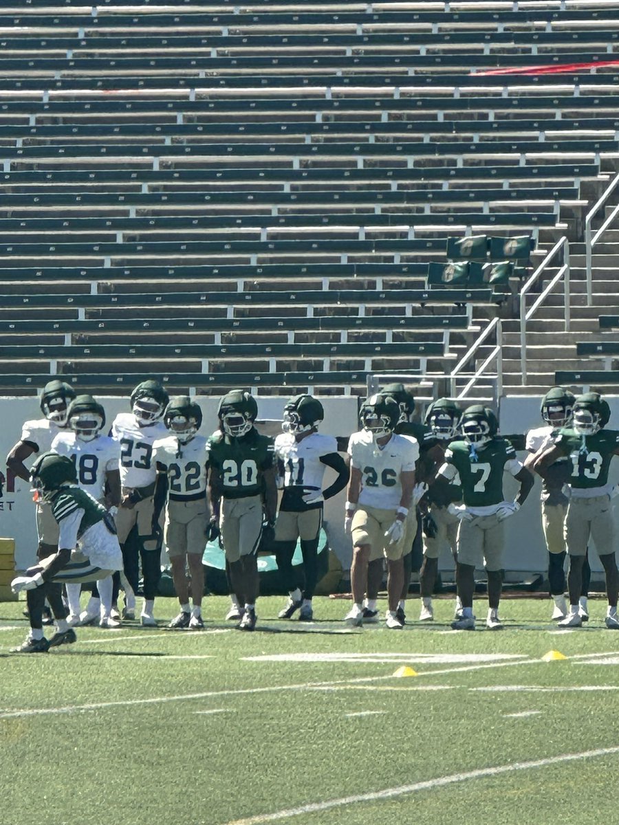 emorymcclainjr's tweet image. Grateful for an amazing Junior Day at UNCC! Great staff,  player panel, and loved watching my brothers from WC (#11 &amp;amp; #20 ) at spring practice. Good men = good players @CoachAlbin Looking forward to building more!#AGTG  #runningback #classof2027 @BrianHainesb @CoachBrianMetz