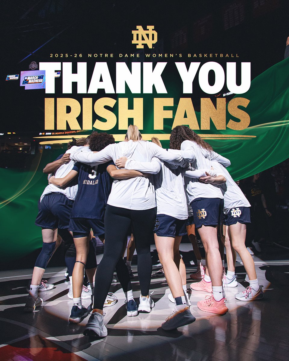 Notre Dame Women's Basketball tweet media