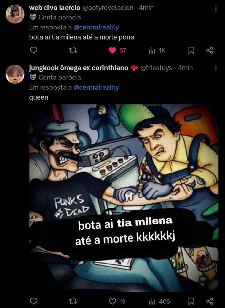 queenollive's tweet photo. @aotyrevelacion @centralreality Kkkkkkkkkkkkkkkk a sequência https://t.co/kNLdnHTSv5