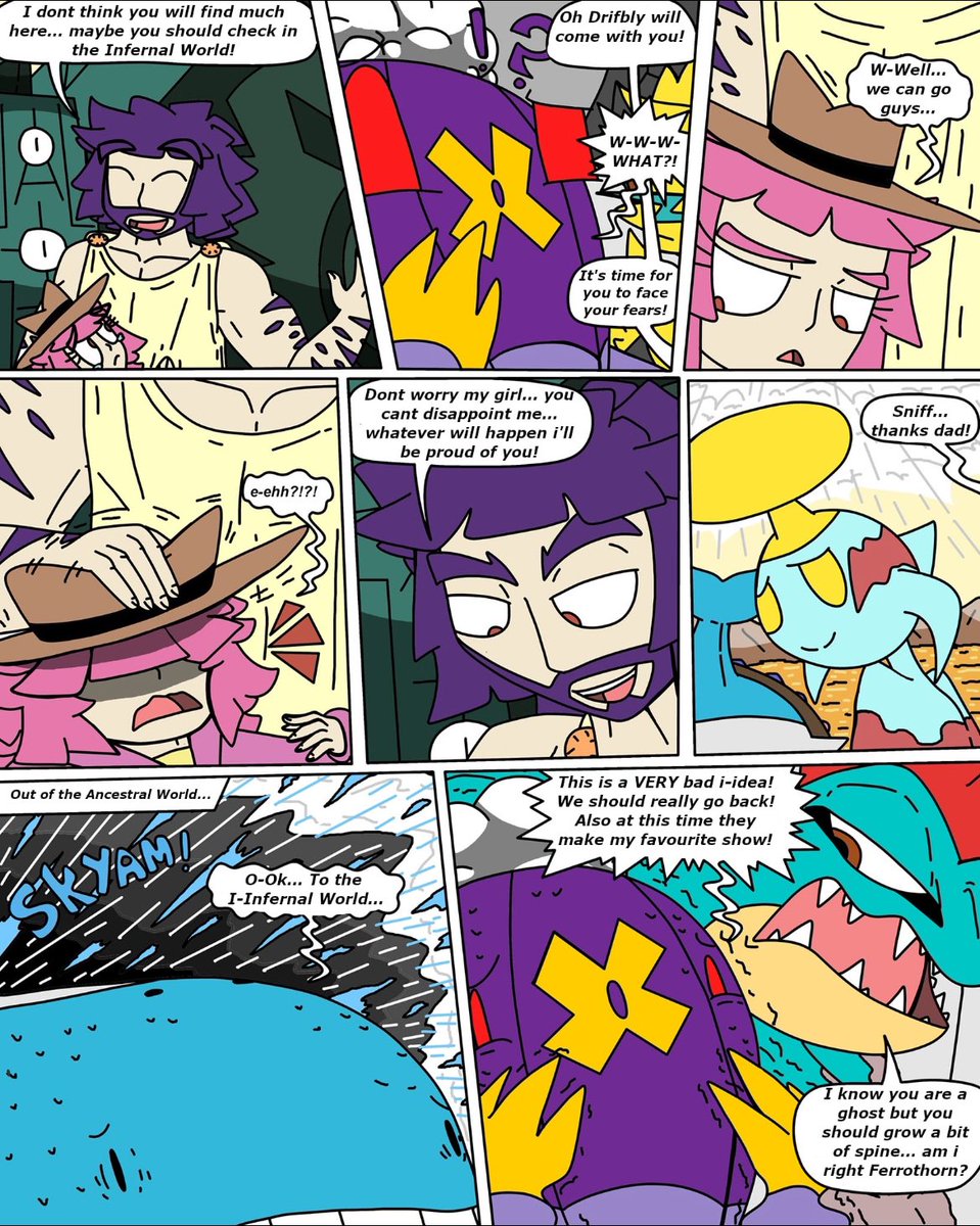 Paulbagnot's tweet photo. THIRD PART OF THE THIRD OVA!! #Nietzsche (3/3) GOOD READ ^^

#Pokémon #pokémonday #Pokemon30Anniversary #Pokemonday2026 #PokemonWindWave #pokemonfanart #pokemonfanfic #Pokemon30th #arceus #chimecho #wailord #melmetal #ferrothorn #zeraora #feraligatr #groudon #kyogre #magcargo https://t.co/dHNSEvY7AG
