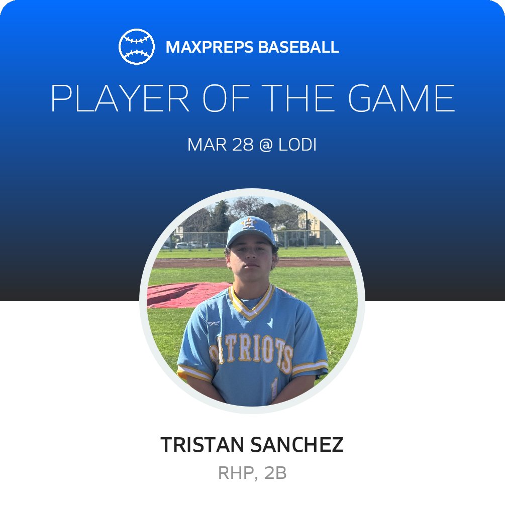 HHSPats_BB's tweet photo. NO-HITTER — Heritage 6, Lodi 1

Reza (4 IP, 5 K), Miller (2 IP, 2 K), Gutierrez (1 IP, 1 K) combine to hold Lodi hitless.

POTG: Tristan Sanchez ‘29
3-for-5, 2 R, 2B @Trishaiscoolfr

Busalacchi 2 RBI @CruzBusalacchi
Gutierrez 2-3, 2 RBI @Jacob_G_8

Freshman 11-1 ⚾️
@HeritagePats https://t.co/lfaGxxXNUh