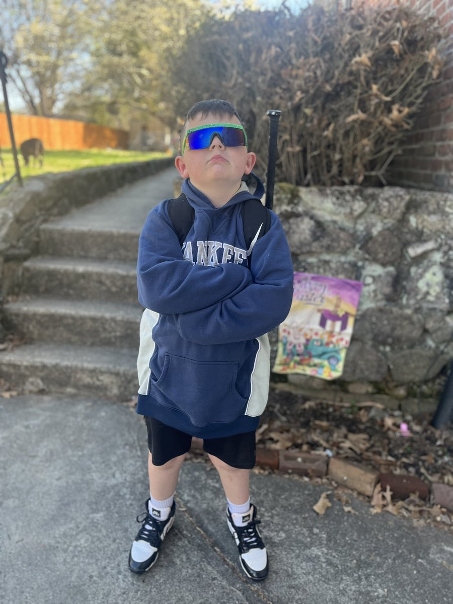 tifffflee's tweet photo. Idk who he thinks he is… baseball season begins!! https://t.co/ZIhFMm1OeI