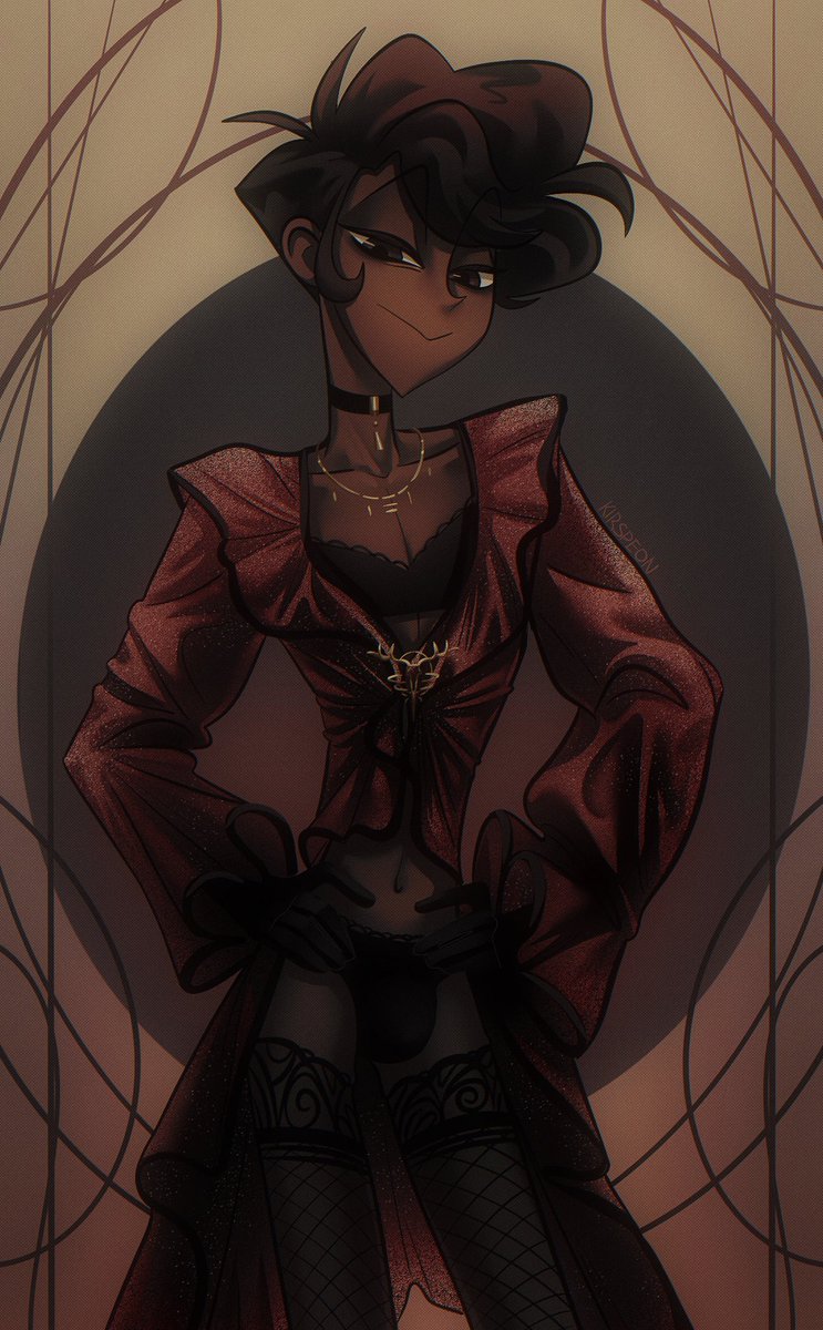 Yesterday, Pinterest threw me an idea with two perfectly coinciding photos ⚗︎·̫⚗︎
#HazbinHotel #Alastor