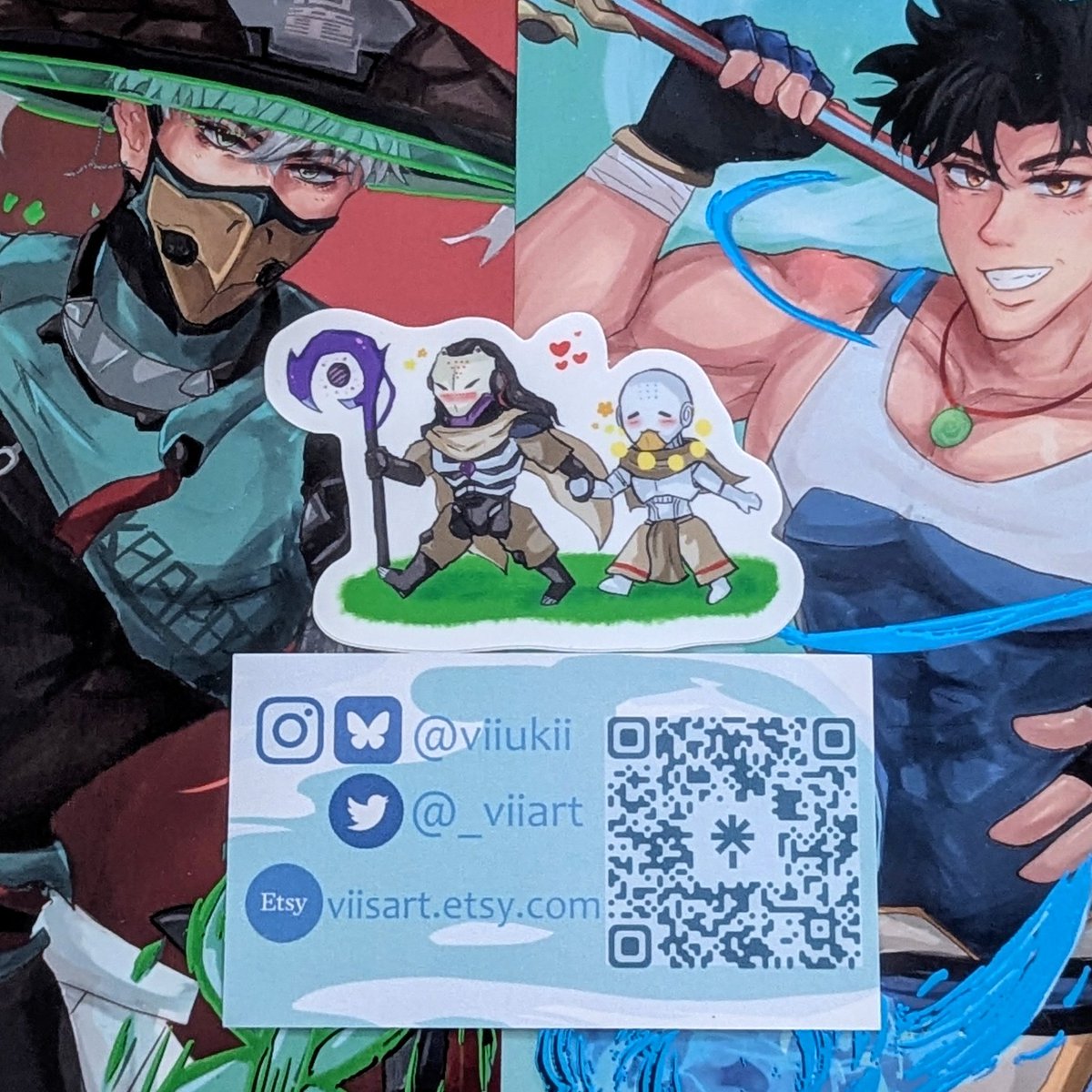 AmyChenOfficial's tweet photo. today's overwatch treasures 🙏💚
#ramyatta #mizuki #wuyang https://t.co/MBYXj88xsf
