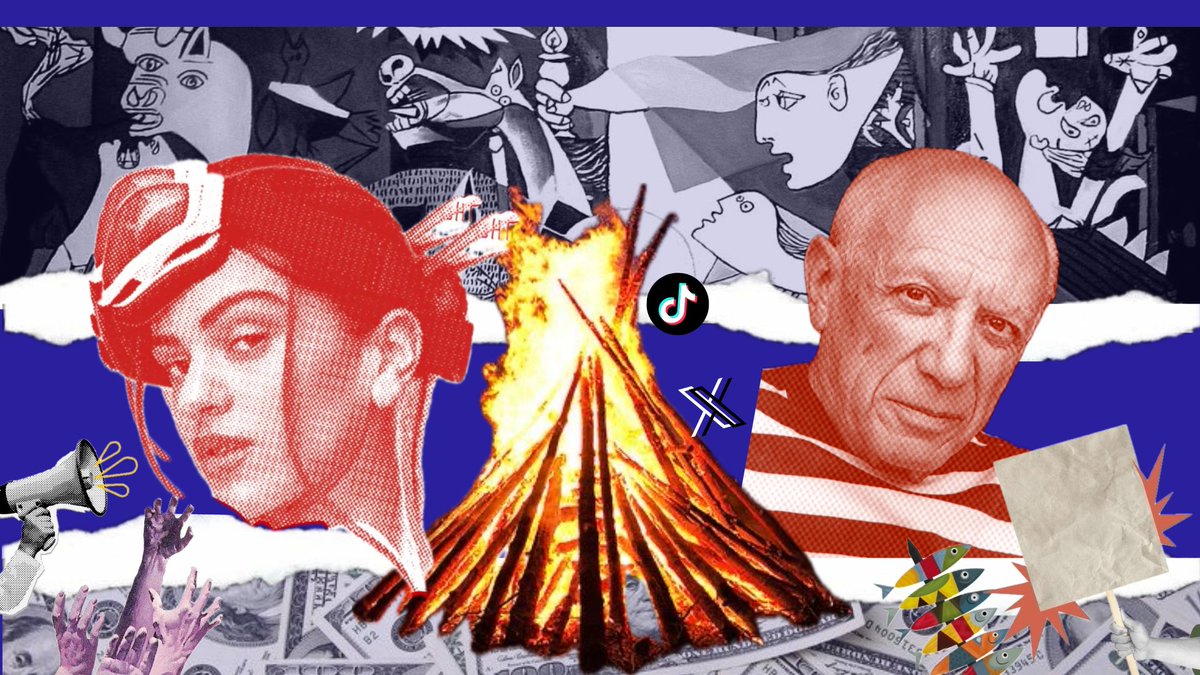valerimuzz's tweet photo. ✍🏼 “Rosalía, Picasso y la hoguera de la cancelación digital: ¿por qué arde siempre antes una mujer” ➡️ https://t.co/9EgCOXYQaH https://t.co/cM0ns5SFMv