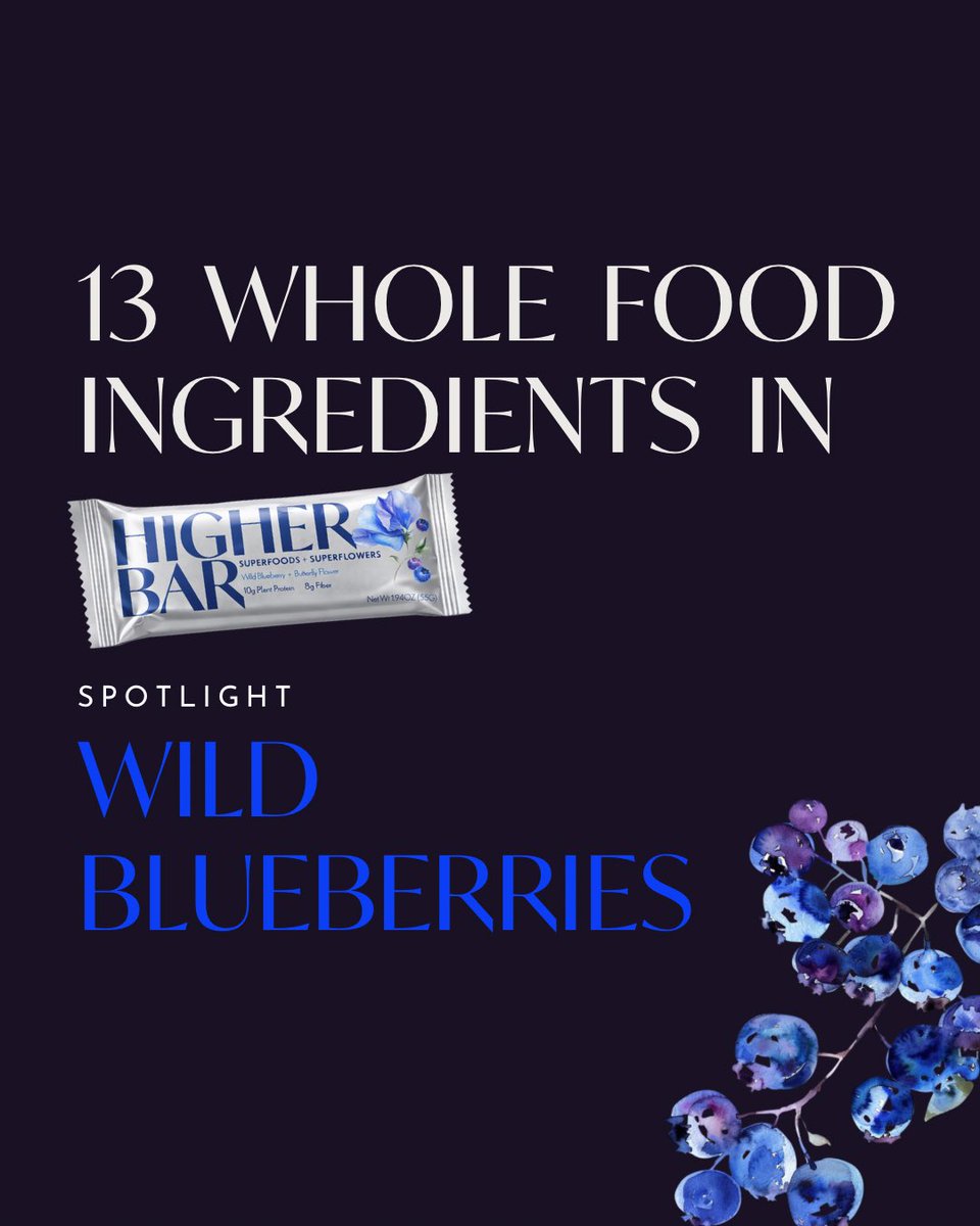 HIGHERBAR | The Superfood + Superflower Bar tweet media