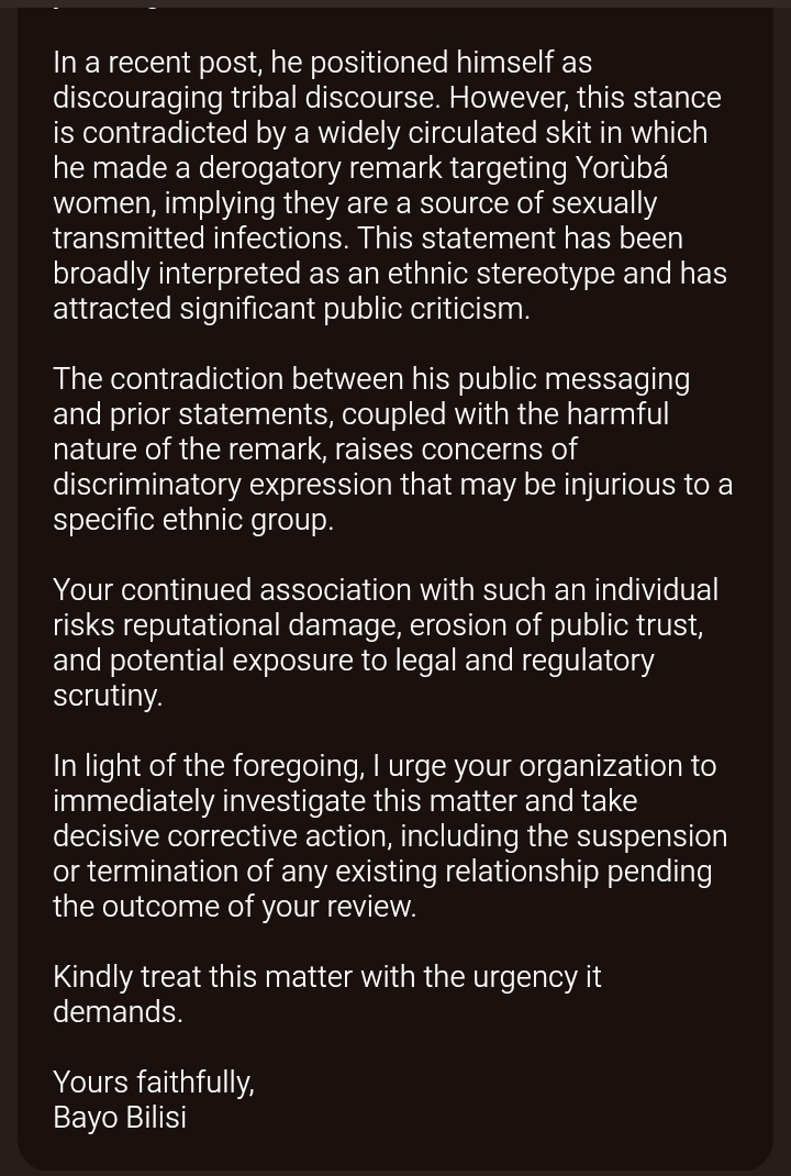 Bayo Bilisi (Back Up) tweet media