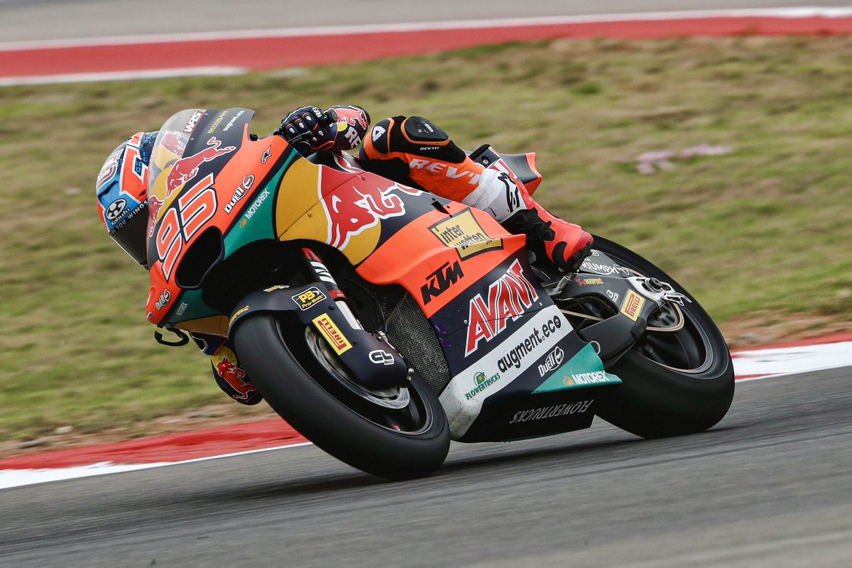 RedBull_KTM_Ajo's tweet image. #Moto2 | Race 

• 𝐏𝟏𝟓 | #JR98 (+20.119) 
• 𝐃𝐍𝐅 | #CV95 (+5 laps) 

| #Race | #USGP🇺🇸 |