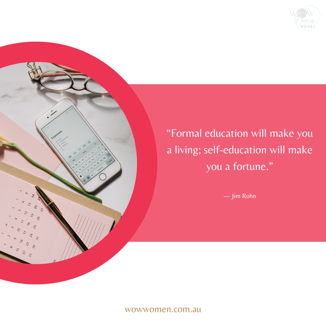 Your financial future isn’t just shaped by what you were taught—it’s built by what you choose to learn next. 💡