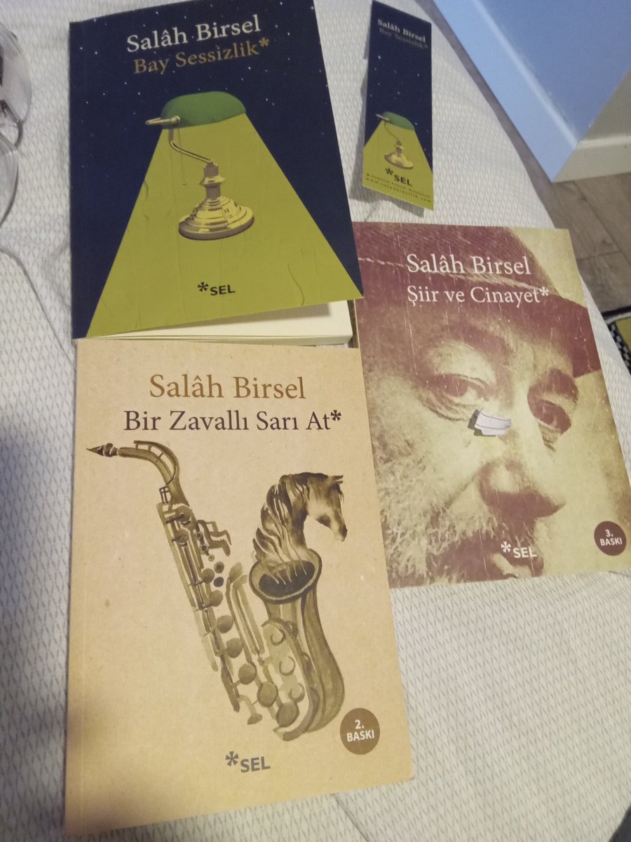 3 kitapla Salâh Birsel kulliyatı tamamlandı galiba eve gidince bakmam lazım.