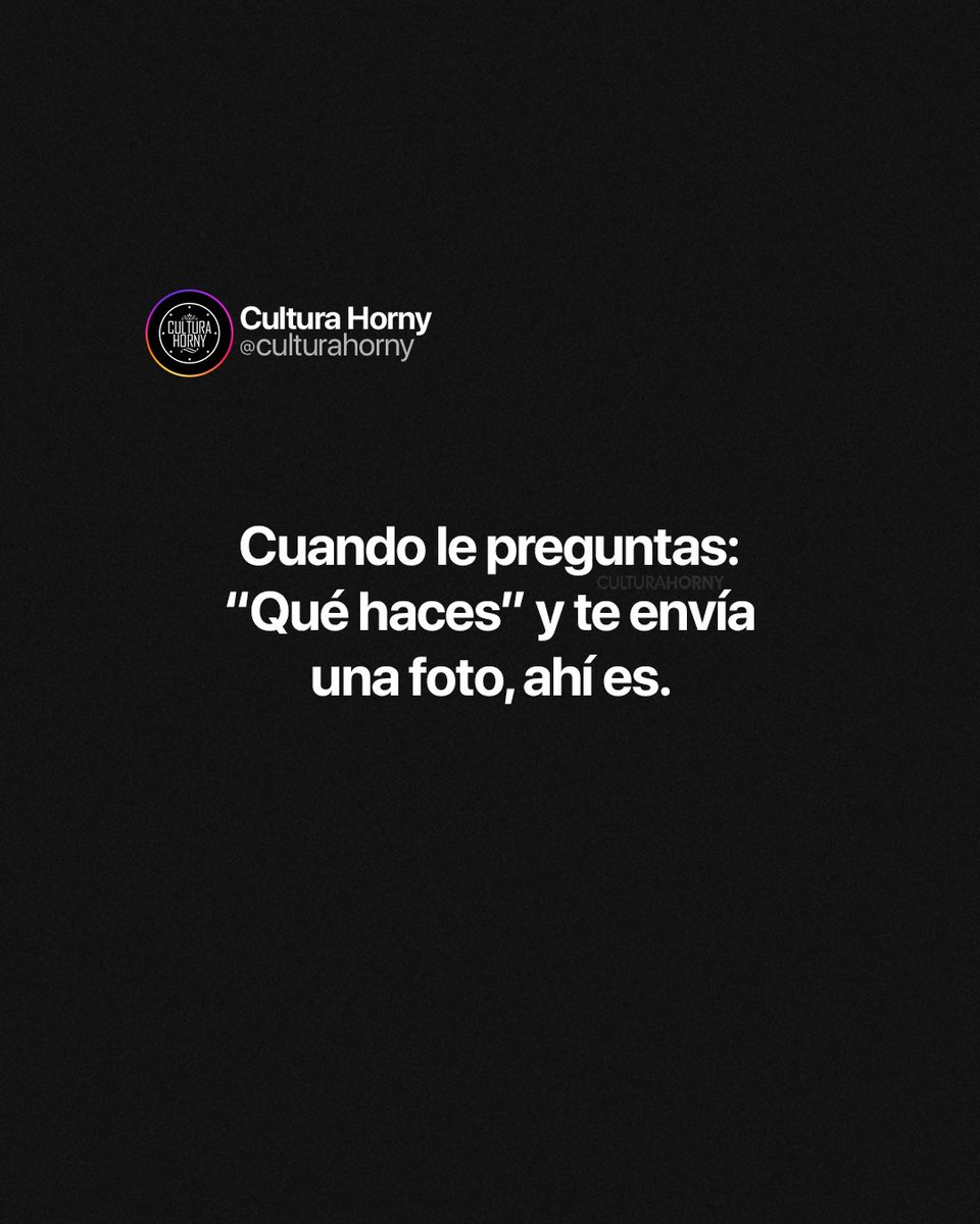 Cultura Horny tweet media