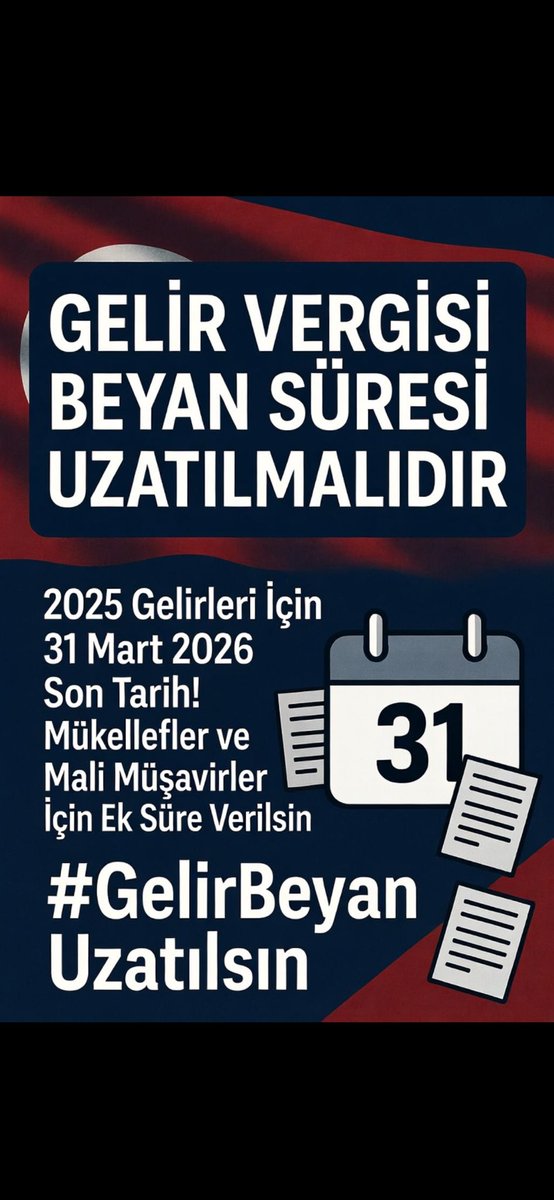 FatihTOKATLI1's tweet photo. #GelirBeyanUzatılsın https://t.co/mTPx5VpQVH