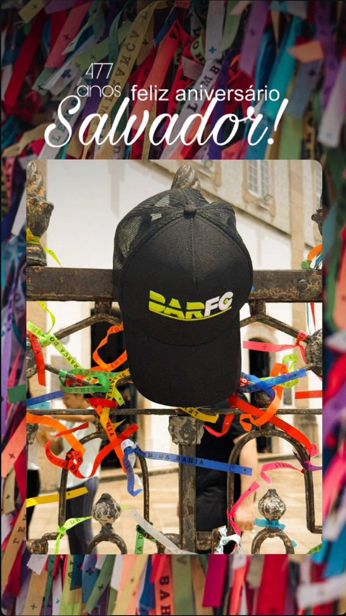 Feliz Aniversário para a primeira capital do Brasil! 
Salvador de muitos encantos e muito axé! 477 anos de Salvador 

#barfc