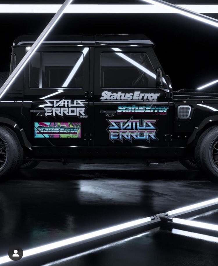JACKBX91's tweet photo. One of the brands I collaborated with back in 2018 was @StatusError which helped me get some of my work featured in the Need For Speed game franchise.
It’s really sad to see the brand go.
Wishing Gianni, all the best for the future.
#statuserror https://t.co/FL3Ds79qCy