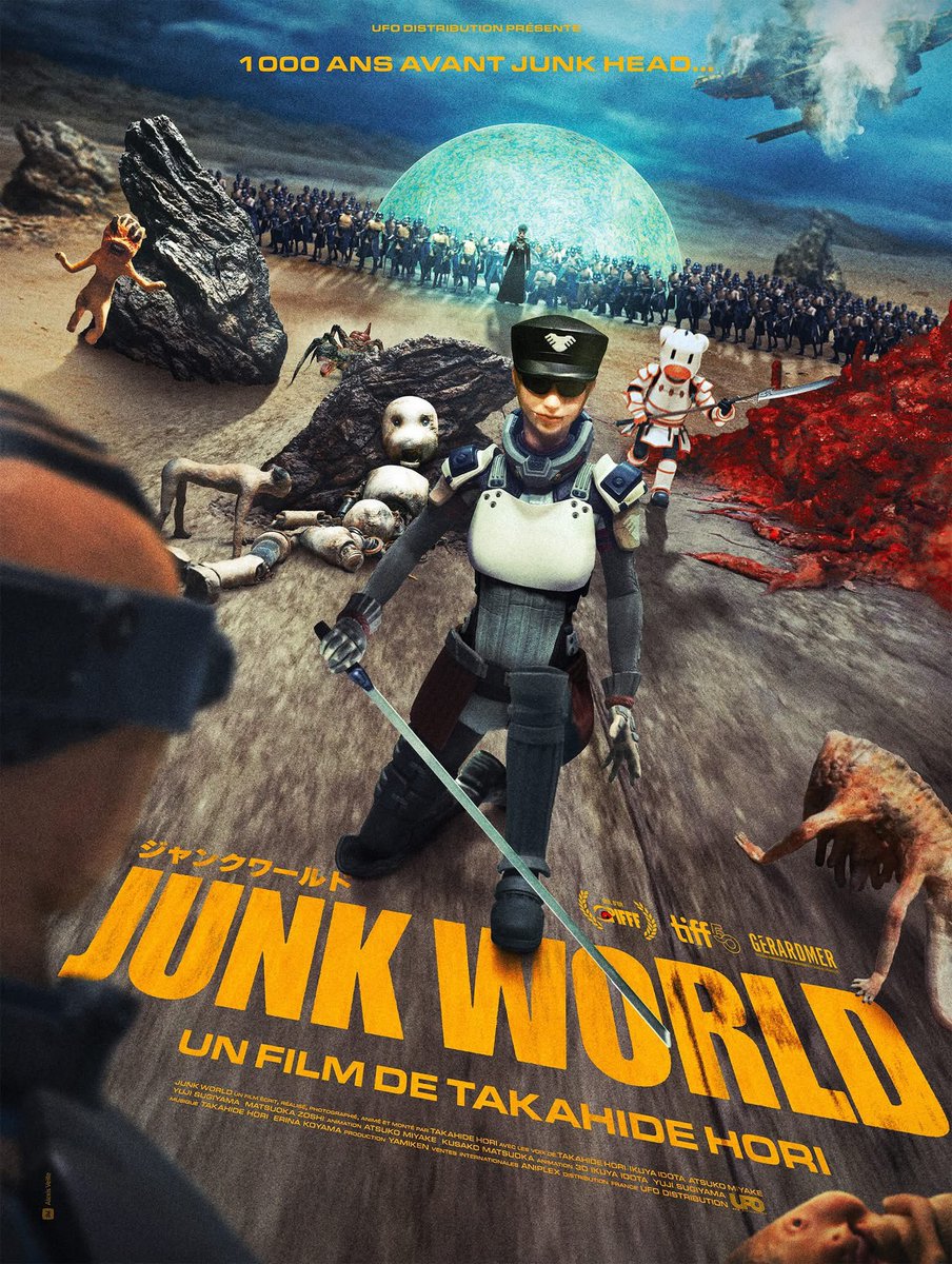 In terms of new stories &amp; you've probably heard me talk at great length about these, Junk Head &amp; Junk World by <a href="/YAMIKEN123/">堀　貴秀　Takahide Hori</a> are so unique &amp; bizarre that we're not hyping these films up enough. 

If you've not seen these I highly recommend it because they're so good.