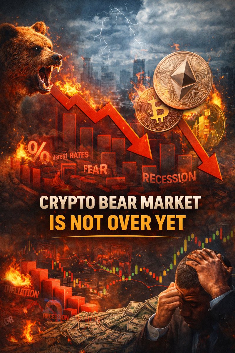 onoja_nathaniel's tweet photo. A thread 🧵

Dear investors, 
This crypto bear market is not over yet
A lot of people think the worst is behind us

But no, It is not
Bitcoin is about to close Historic Sixth
Straight Monthly Loss at $66,600
Here is what is really going on

First, Liquidity is still tight https://t.co/rmAeTsYyjQ