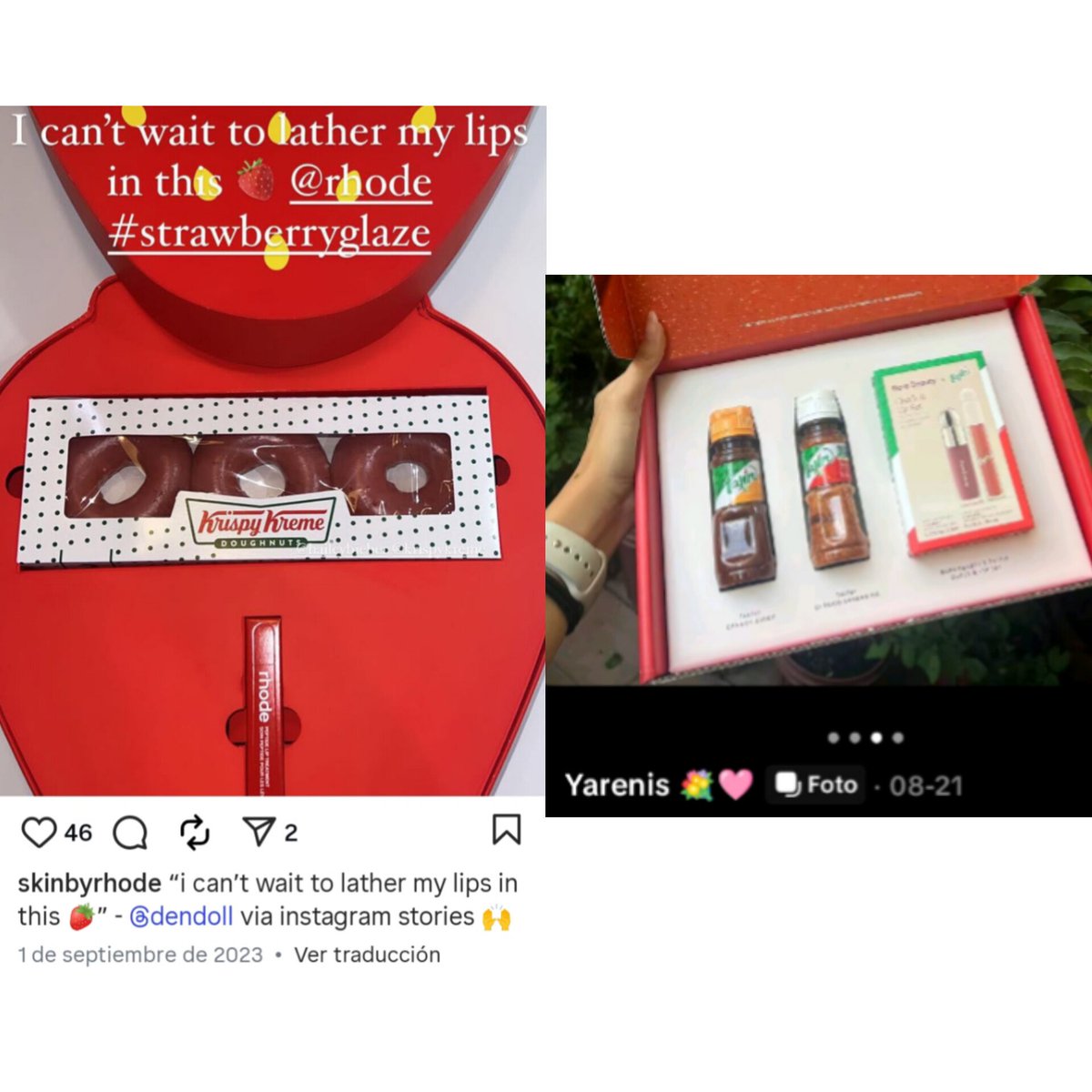 glazeddonutq's tweet photo. @luvshelo not to mention that her collaboration with tajin, her entire marketing campaign was inspired by Rhode https://t.co/lJBgiFNnPx