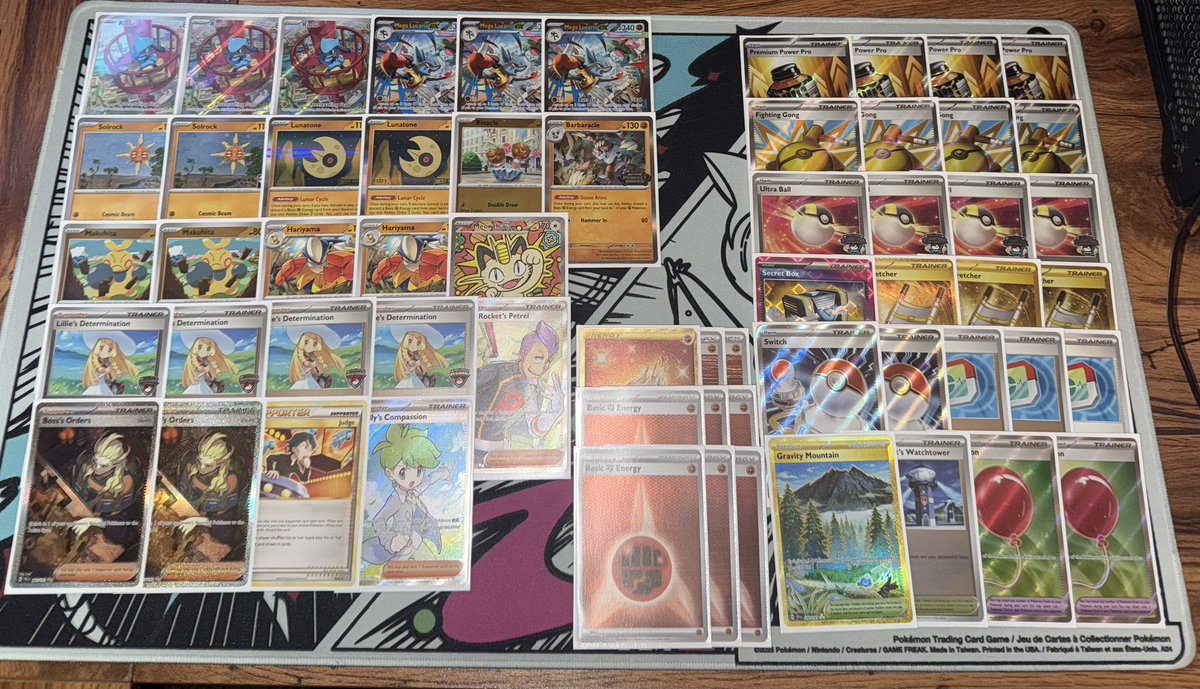 HarleyCTCG's tweet photo. This deck has aura, can’t deny it https://t.co/RsQuHSrduk