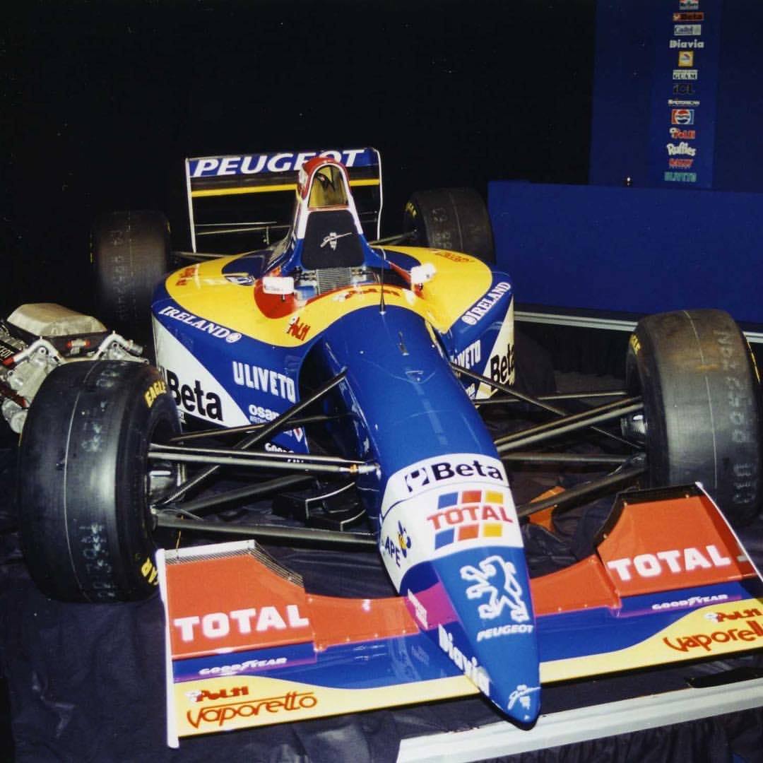 UnracedF1's tweet photo. Launch of the Jordan 195. In Canada the team would score almost maximum with Rubinho and Eddie both ending up on the podium! #F1 #RetroF1 https://t.co/5nJa7Er21F
