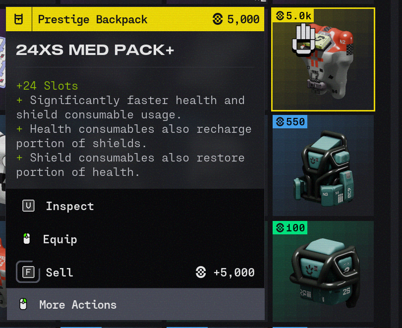 I got my first gold thing in marathon, I'm not going to use it ever