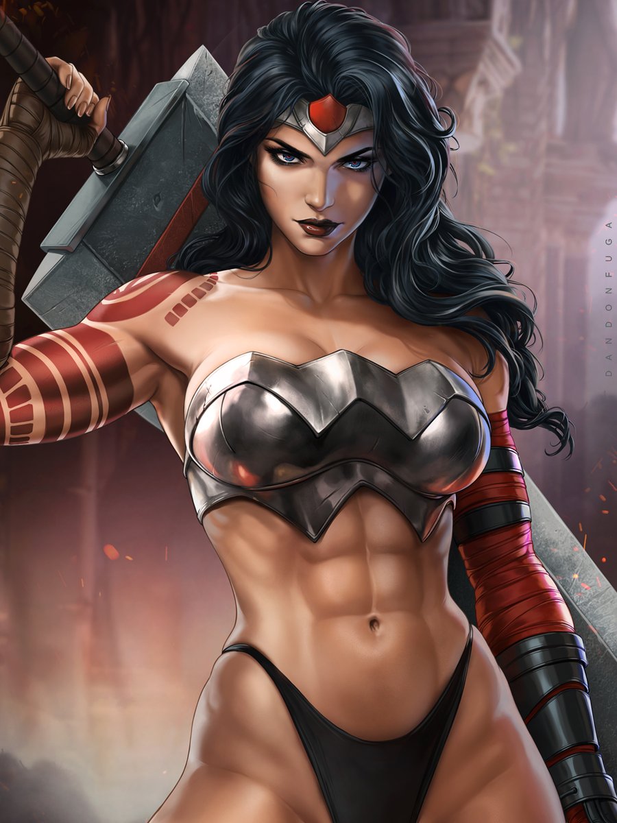 PrimDandon's tweet photo. ABSolute Wonder Woman👀 
you know where to find more variants 😈 https://t.co/SXdk9XGQCj