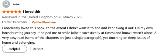 Roz_Morris's tweet image. 'I loved this... didn't want it to end'
New review for Turn Right At The Rainbow amazon.co.uk/gp/customer-re… #househunting #relocation #humour #goodreads